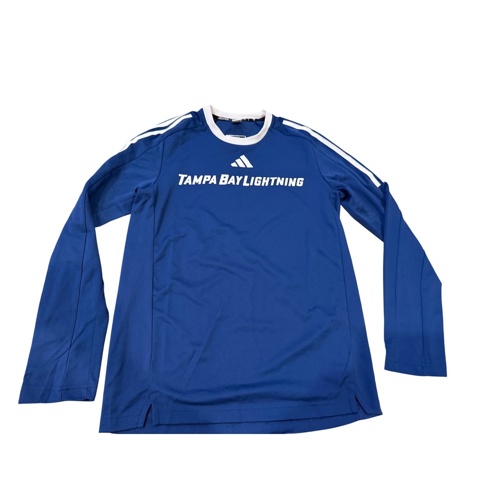 Adidas Tampa Bay Lightning Long Sleeve Shirt Men's Small